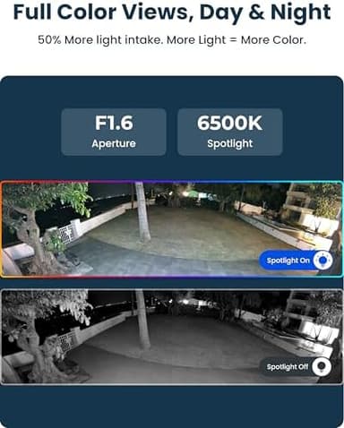 REOLINK 16MP WiFi Security Camera Outdoor, 180° Ultra-Wide Angle, Duo 3 WiFi, 2.4/5GHz Wi-Fi 6, Smart Detection, Color Night Vision, Two-Way Talk, IP67, Up to 512GB Storage, Plug-in Power (12V/2A - Image 7