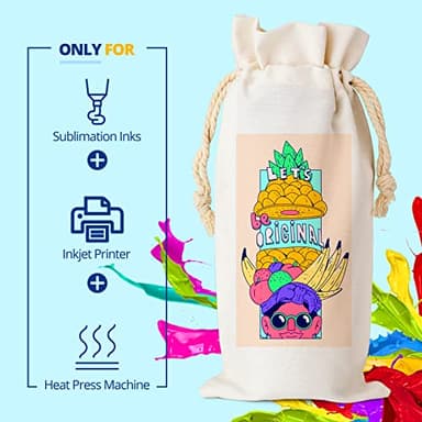 HTVRONT Sublimation Paper 8.5 x 11 Inch - 200 Sheets Transfer Paper for Inkjet Printer, Heat Transfer Paper for Tumblers, Mugs, T-shirts and More - Image 3