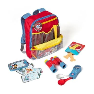 Melissa & Doug PAW Patrol Pup Pack Backpack, Adventure-Ready PAW Patrol Toys for Kids with Whistle, Binoculars, & Mission Cards, Preschool Toys for Girls & Boys Ages 3+ - Image 4