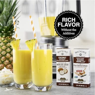 Watkins Coconut Extract with Other Natural Flavors, 2 oz. Bottles, Pack of 6 (Packaging May Vary) - Image 3