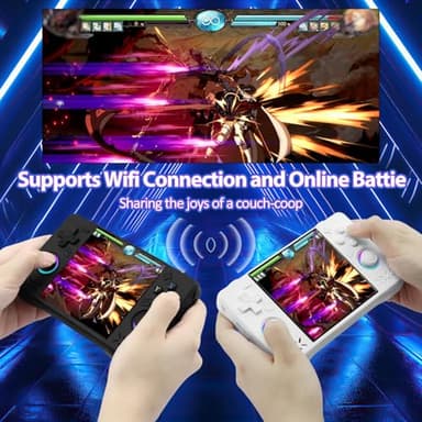 Upgraded XF40H Handheld Game Console, Retro Gaming Console Preloaded Classic Games with Multiple Emulators, 4.0 Inch 4K HD IPS Screen Open Source Linux System, Pocket Video Gaming (Black-128G) - Image 6