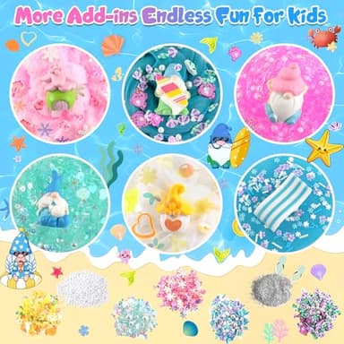 LAWOHO 6 Pack Slimes, Pink & Blue Slime Kit for Kids Ages 4-12 with Cloud, Butter & Water Slime, Non-Sticky Soft Sensory Toys, Slime Party Favors, Goodie Bag Stuffers for Girls & Boys Birthday Gifts - Image 3