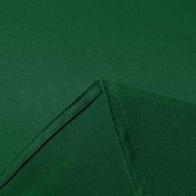 sancua Rectangle Tablecloth - 54 x 120 Inch - Stain and Wrinkle Resistant Washable Polyester Table Cloth, Decorative Fabric Table Cover for Dining Tables, Buffet Parties and Christmas, Hunter Green - Image 6