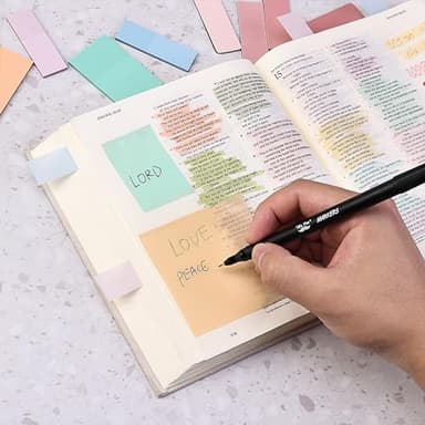 Mr. Pen- Bible Journaling Kit, Bible Study Supplies, No Bleed Bible Highlighters and Pens No Bleed - Image 6