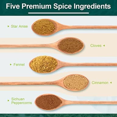 Soeos Chinese Five Spice 4 Ounce, Five Spice Powder, Five Spice Chinese Seasoning Non-GMO, Non-irradiated, No preservatives, No MSG - Image 4