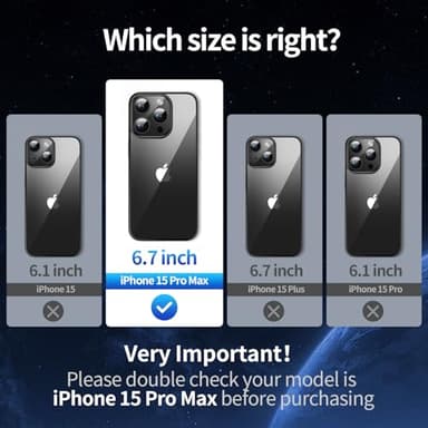 WASTROYAL Camera Stand Case for iPhone 15 Pro Max, [Compatible with MagSafe] [Lens Cover] 2024 Version Military Grade Protective Soft Case for iPhone 15 Pro Max 6.7 inch Men Women, Black - Image 7