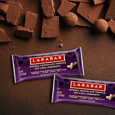 Larabar Double Chocolate Truffle, Gluten Free Vegan Fruit & Nut Bars, 6 ct - Image 5