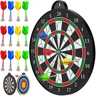 Magnetic Dart Board - 12pcs Magnetic Darts - Excellent Indoor Game and Party Games - Gifts for 5 6 7 8 9 10 11 12 Year Old Boy Kids - Image 3