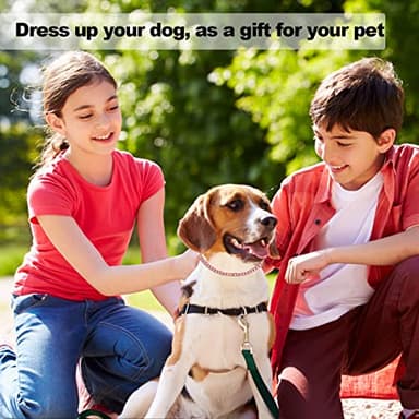 Dog Collar Cuban Diamond Dog Chain 4 mm Width Pet Cuban Chain for for Small Medium Large Dogs - Image 2