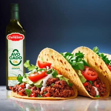 Amorcito Corazón - 100% Pure Mexican Avocado Oil - 16.9 fl. oz. (500ml) - Keto Diet Friendly, Kosher Certified - Ideal for Baking, High Heat Cooking, Frying, Homemade Sauces, and Dressings - Image 7