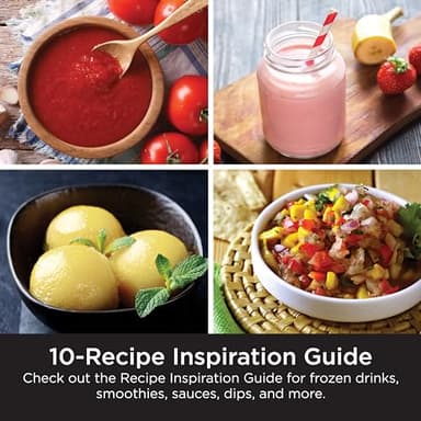 Ninja BR201AMZ Professional Blender 2.0, 1200 Watts, Auto-iQ Program, Total Crushing Blades, 72-oz. Pitcher, 4 Manual Speeds for Smoothies, Shakes, and Frozen Drinks, Dishwasher-Safe Parts, Dark Grey - Image 8