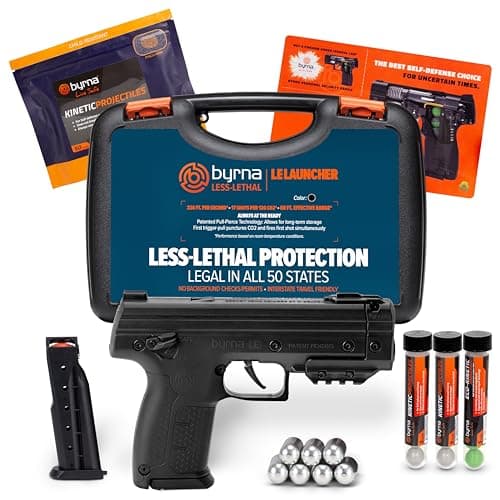 Byrna LE - Kinetic Ultimate Bundle | Less-Lethal Self-Defense & Home Defense Device (Black) - Image 1