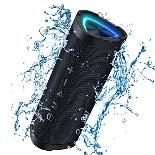 Vanzon Bluetooth Speakers, V40 Wireless Portable Bluetooth Speaker with TWS Dual Pairing, 24W Stereo Sound and 24H Playtime, IPX7 Waterproof Bluetooth Speaker for Home and Outdoor - Image 1
