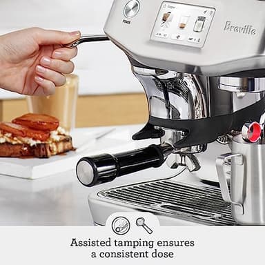 Breville Barista Touch Impress Espresso Machine BES881BSS, Brushed Stainless Steel - Image 4
