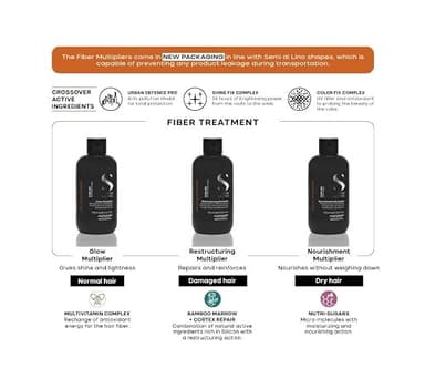 ALFAPARF MILANO Semi di Lino Sublime Cellula Madre Restructuring Multiplier for Damaged Hair - Repairs and Reconstructs for Healthy Hair - Protects and Enhances Cosmetic Color - (5.07 fl. oz.) - Image 3