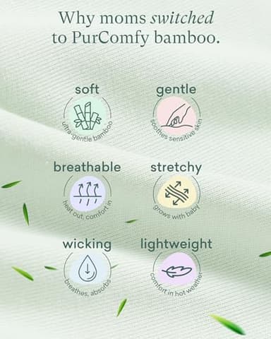 PurComfy Supersoft Sleep Sack 0.5 TOG, Premium Bamboo Viscose Baby Sleeping Bag, Lightweight Sleep Sack 15-24 Months (Blush) - Image 7