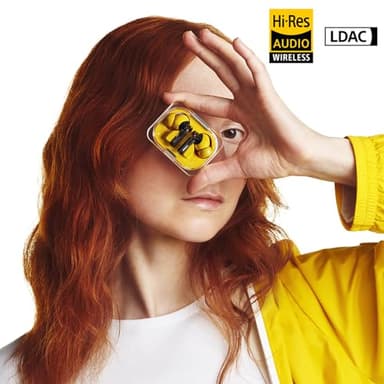 Nothing Ear (a) Wireless Earbuds with ChatGPT Integration, 45dB Hybrid Noise Cancelling Earbuds, Hi-Res Audio, Advanced Equaliser, Dual Connect,6 Mics,42.5H Playtime Ear buds Wireless Bluetooth Yellow - Image 4