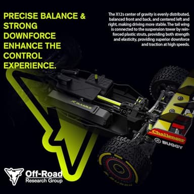 LAFPACY RLAARLO 1/12 Brushless RC Cars for Adults, Max 50 MPH Fast RC Buggy, All Terrain High Speed Remote Control Car Hobby Off-Road RC Truck 4x4 Monster Trucks - Image 5