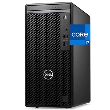 Dell Optiplex 7020 Tower Computer, Intel Core i7-13700, 32GB RAM, 1TB NVMe SSD, DisplayPort, HDMI, USB C, DVDRW, Built in WiFi, Bluetooth, Windows 11 Pro, Desktop, Black - Image 1