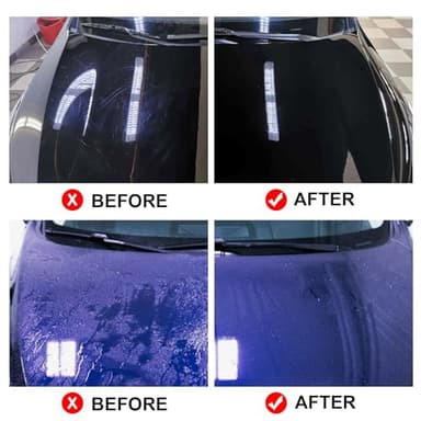Car Coating Spray, Quick Effect Coating Agent for Car, Quickly Coat Car Wax, Car Scratch Wax Polish Spray Waterless Wash, Easy to Use (1set) - Image 7