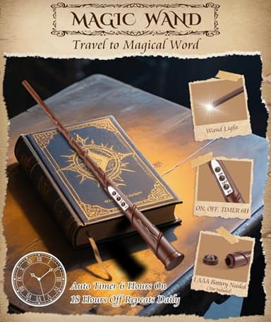 Halloween Decorations Floating Candles with Wand: 20Pcs Flameless Floating Candles with LED Warm Lights Battery Operated Magic Candle for Birthday Gifts Halloween Party Decorations Indoor Home Decor - Image 7