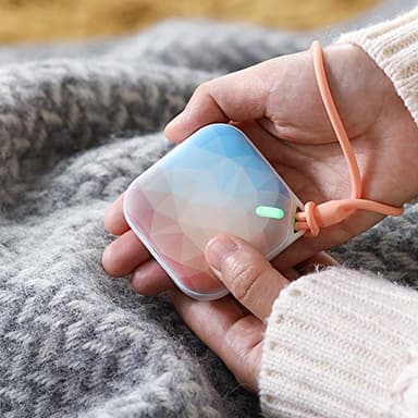 Orastone Rechargeable Hand Warmer Electronic Portable Hand Warmer, Gifts for Women, Men (Polygon) - Image 5