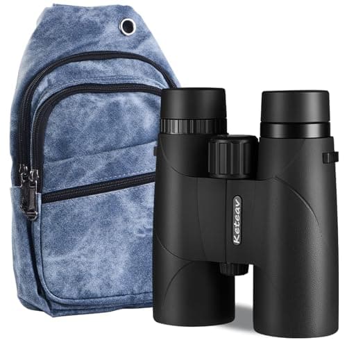 12x42 Binoculars for Adults High Powered-24mm Large Eyepieces, Crossbody Bag & Ergonomic Neck Strap-Ideal Binoculars for Bird Watching, Hunting, Travel, Cruise Ship, Field Trips