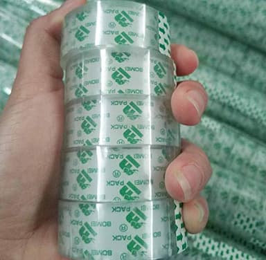 BOMEI PACK 48 Rolls Crystal Clear Transparent Tape, Stationery Tape Refills Rolls for Dispenser, 3/4 in x 1000 in,1 inch Core, Gift Wrapping Tape for Office, School and Home - Image 5