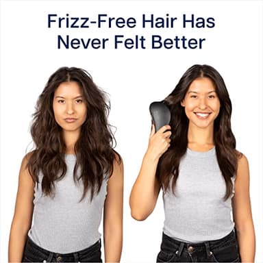 Crave Naturals Glide Thru Detangling Brush, Detangler Brush for Curly, Straight, Wet and Dry Hair Comb for Adults and Kids, Hair Accessories for Women, Black - Image 7