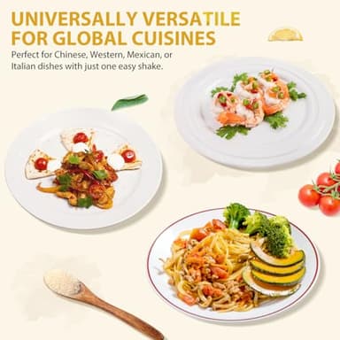 Soeos Garlic Salt 38.8 Ounce(1.1 kg), Bulk Garlic Salt Seasoning, Non GMO, Gluten Free, Ideal for Adding Flavor to Soups, Breads, Vegetables, Meats and More - Image 6