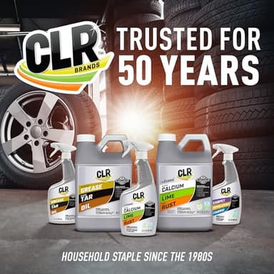 CLR Brands Automotive Calcium, Lime & Rust Remover Spray, 22 oz., Cleaning Spray for Multiple Surfaces, EPA Safer Choice Certified, Ammonia, Phosphate and Bleach Free Cleaner - Image 8