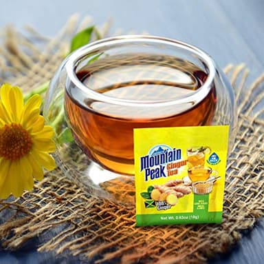 Jamaica Mountain Peak Ginger Instant Tea 10 Sachets - Image 4