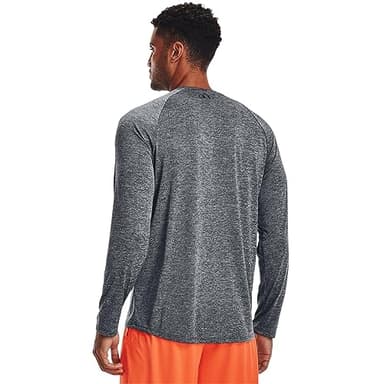 Under Armour Men's Tech 2.0 Long-Sleeve T-Shirt , Pitch Gray (012)/Black , Medium - Image 4