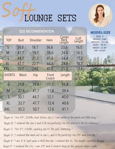 Ekouaer Lounge Sets for Women 2 Piece Outfits Knit Sweater Vest Lounge Pants Casual Matching Loungewear Set Black XXL - Image 6