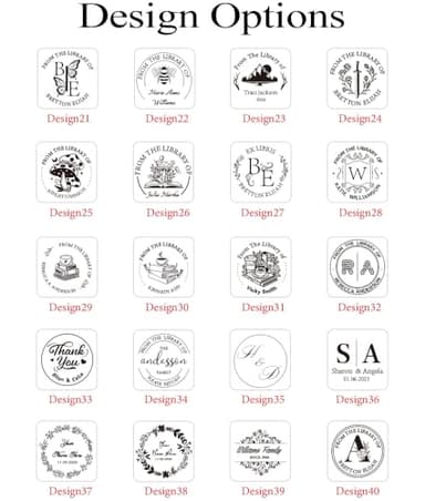 Personalized Book Embosser Stamp with Your Name & Design, Custom Hand Carved Library Embosser Set, Elegant Invitation Seal of Self-Inking from Library Stamp Kit, Book Lovers, Teachers, Birthday Gifts - Image 3