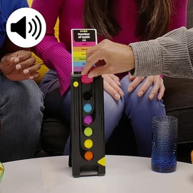 Drop Trivia Game | Electronic Party Game with Voice and Sounds | Ages 13+ | 2 or More Players | 15 Mins. | from Trivial Pursuit | Party Board Games - Image 9
