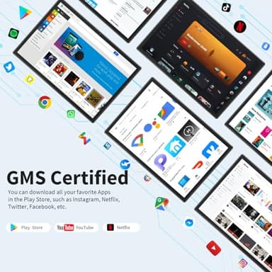 Android 14 Tablet, 10 inch Tablet with Keyboard, 16GB+128GB, 1TB Expand, Octa-Core, 2.4G/5G WiFi, 8000mAh, BT V5.0, GMS Certified, IPS Touch Screen, GPS, with Case, Mouse, Stylus(Black) - Image 7