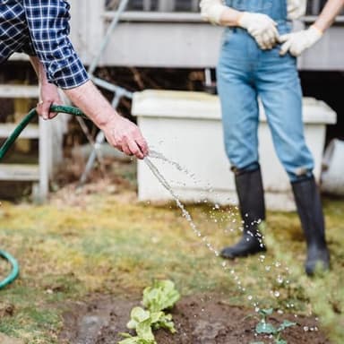Kprm Rubber Rain Boots for Men Waterproof Lightweight Durable Neoprene Men's Work Boot Insulated for Mud Muck Outdoor Size 10 Brown - Image 2