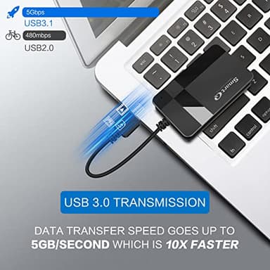 SmartQ C368 USB 3.0 Card Reader - Plug & Play, Compatible with Apple & Windows, Supports SD, Micro SD, MS, CF Cards - Image 4
