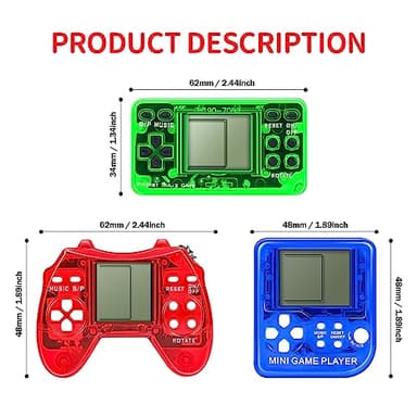 SSRMX 12Pcs Video Game Party Favors for Kids, Arcade Video Game Keychain Video Game Party Supplies - Image 4