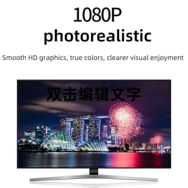 CAMKOO Mini HDMI to HDMI Adapter Cable, 10.2Gbps High-Speed, 4K@30Hz, 1080p, Ethernet Ready, 3.3Ft, Black,2-Pack - Image 2