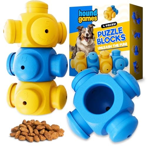 HOUNDGAMES Dog Puzzle Toys for Smart Dogs, Boredom Busters, Mentally Stimulating, Hard Puzzle, Toys to Keep Them Busy, Dog Games, Puppy Puzzle Toys - Image 1