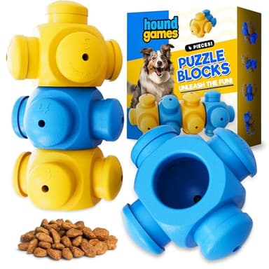 HOUNDGAMES Dog Puzzle Toys for Smart Dogs, Boredom Busters, Mentally Stimulating, Hard Puzzle, Toys to Keep Them Busy, Dog Games, Puppy Puzzle Toys - Image 1
