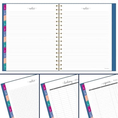 AT-A-GLANCE 2025 Planner, Weekly & Monthly, 7" x 8-3/4", Medium, Harmony, Denim (1099-805-20-25) - Image 9