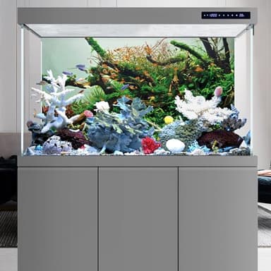 AWERT 30x18 inches Branches Fish Tank Background Green Algae Aquarium Background River Bed & Lake Fish Tank Background Vinyl Background - Image 5