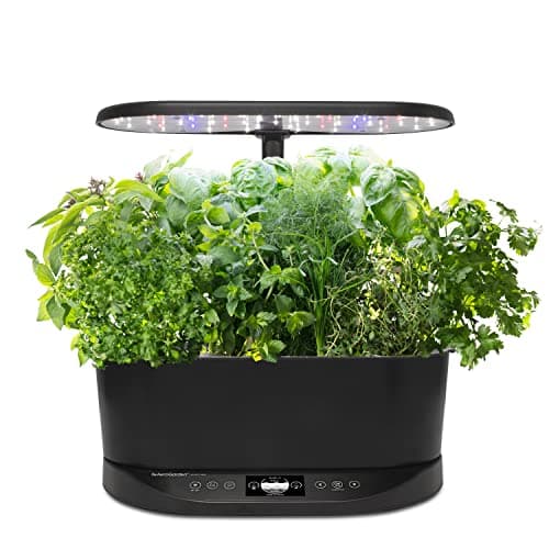 AeroGarden Bounty Basic - Indoor Garden with LED Grow Light, Black - Image 1