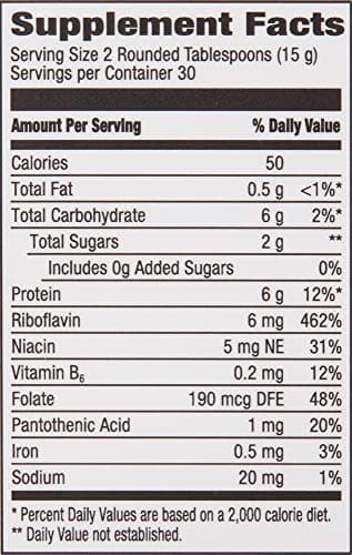 Amazon Brand - Revly Vegan Nutritional Yeast Non-Fortified Superfood Powder, 6g Protein, Amino Acids, Vitamins, Minerals, Cheese Flavor, 15.9 Oz, 30 Servings - Image 9