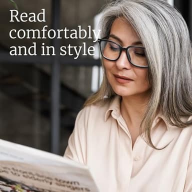 NOVIVON 6 Pack Reading Glasses +2.0 with 6 Cases – Blue Light Blocking Readers for Women & Men, Computer eye glasses, Cheaters - Image 6