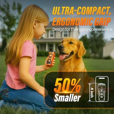 YUYQA Dog Bark Deterrent Device, 3X Ultrasonic Anti Barking, 6 Training Modes 23 FT Range Barks No More Indoors Outdoors Behavior Correct Safe & Humane Rechargeable Compact Bark Control for Dogs - Image 6