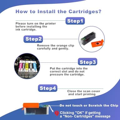 TR8622a Ink Cartridges PGI-280 CLI-281 280XXL 281XXL Compatible Ink Cartridge Replacement for Canon 280 281 Ink to use with PIXMA TR8622a TR8620a TR8622 TR8620 TR8600 TS9500 TS6300 Printer (5 Pack) - Image 7